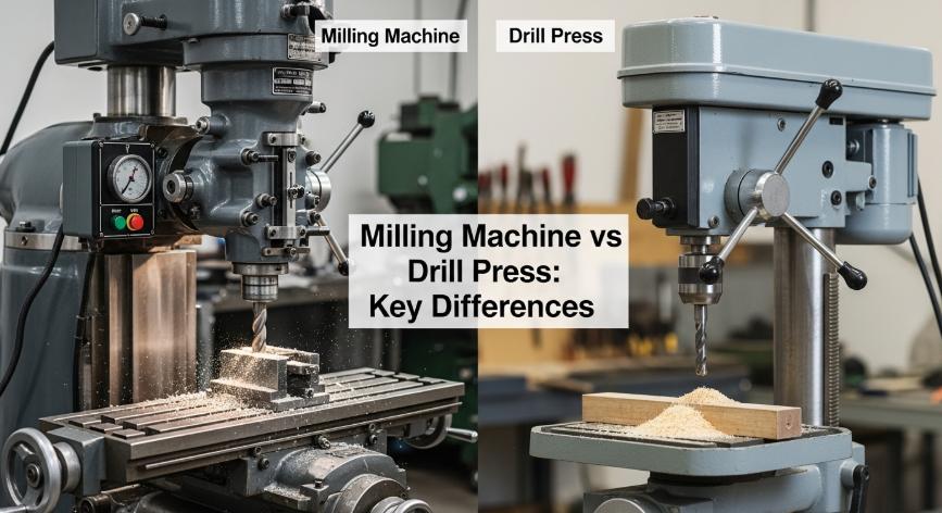 Milling Machine vs Drill Press